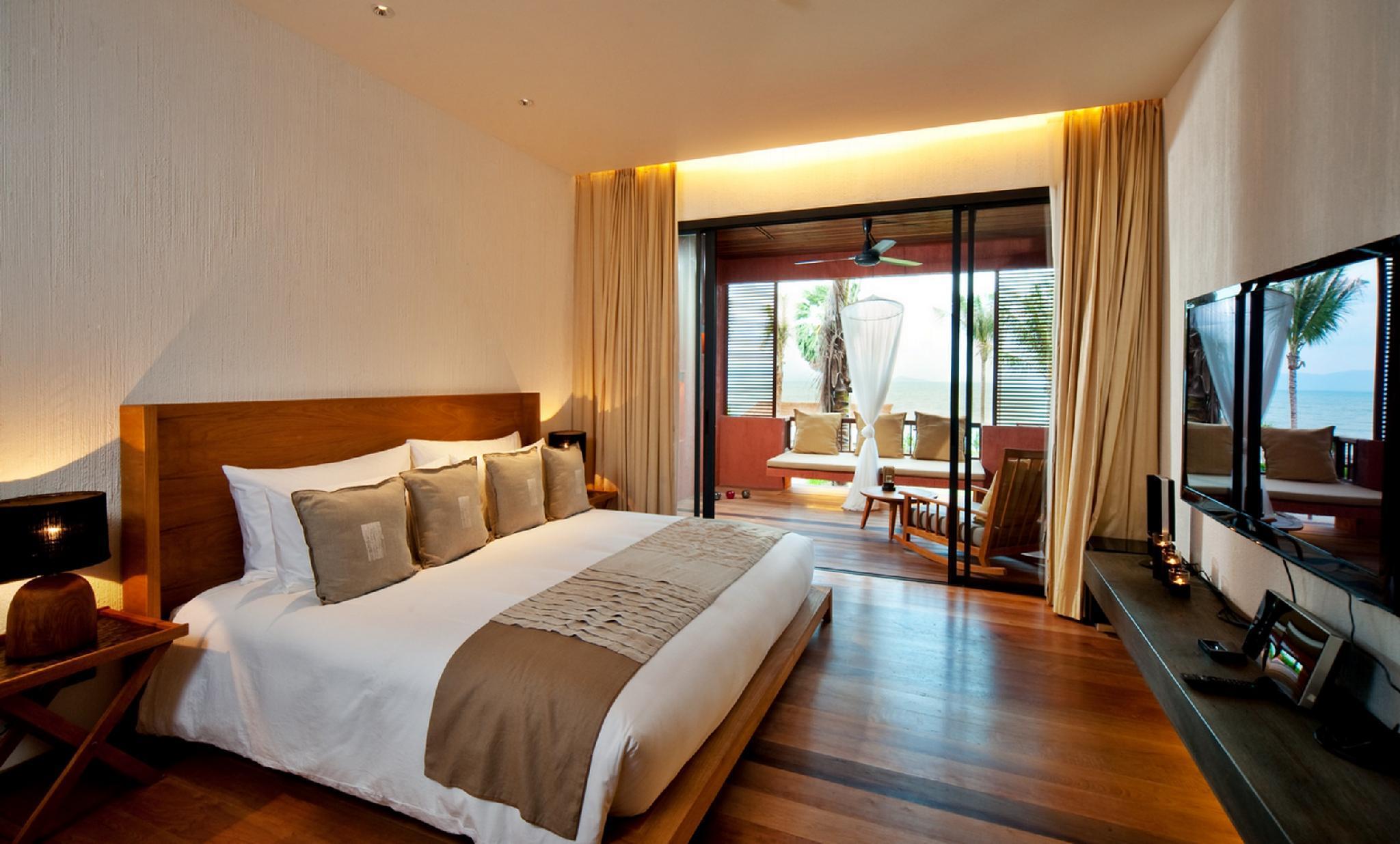 Hansar Samui Resort & Spa - Sha Extra Plus Bophut Dış mekan fotoğraf A bedroom at the resort